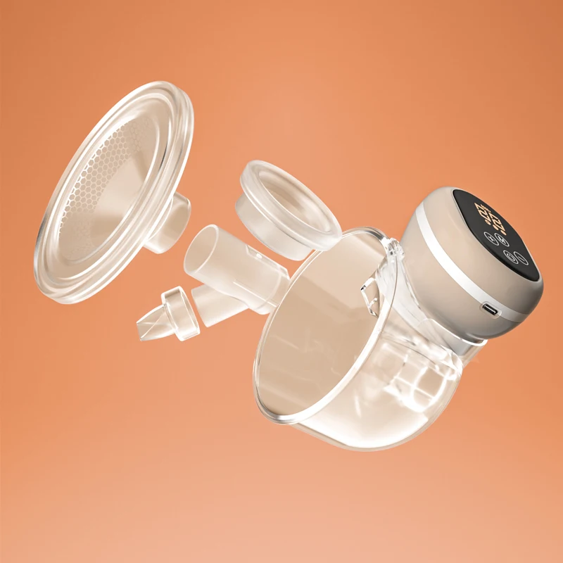 Newest Factory Hot Sale Wireless Electric oem Breast Pump With Touch Panel and LED Display Screen