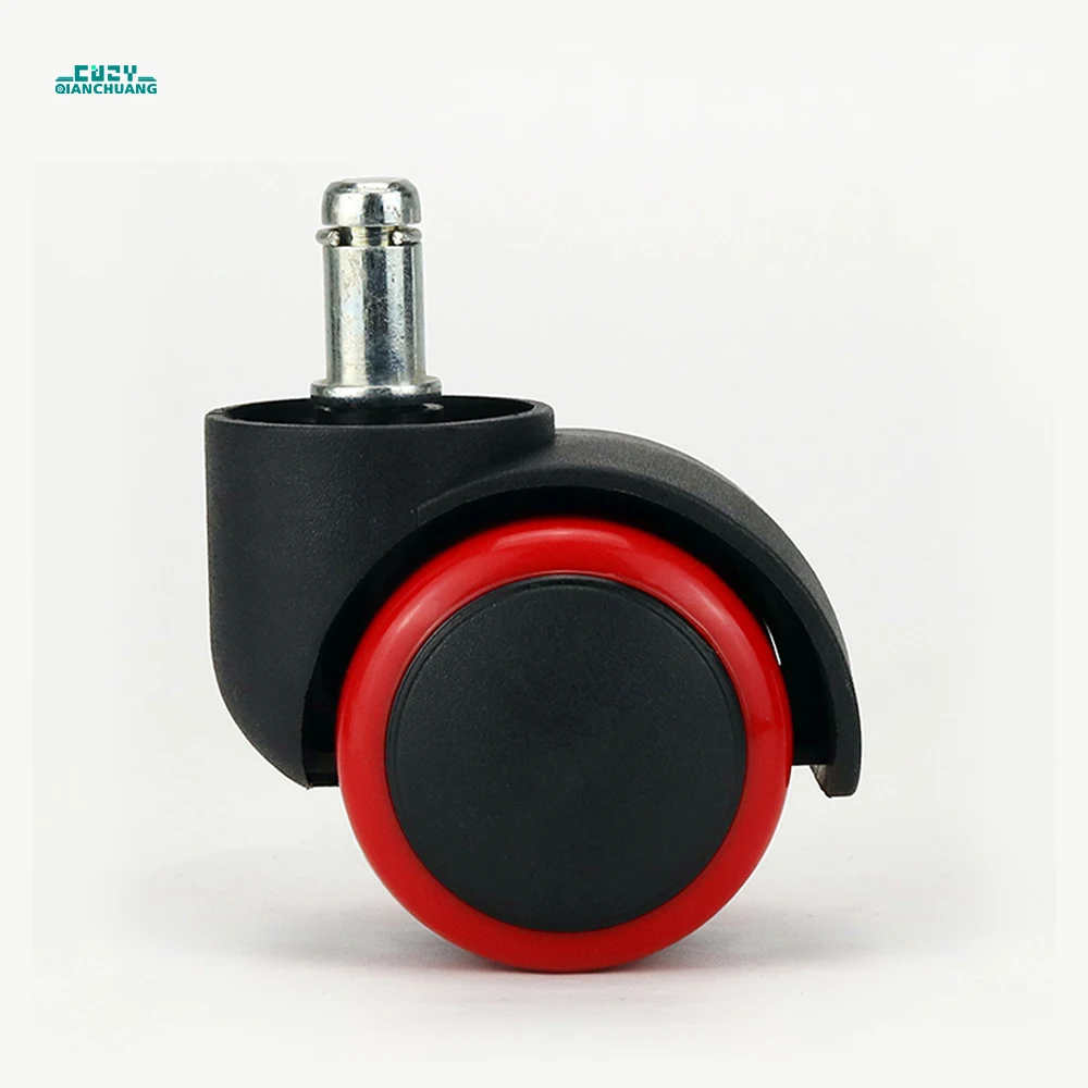 wholesale Best sales 2 inch stem office chair leveling PVC furniture caster