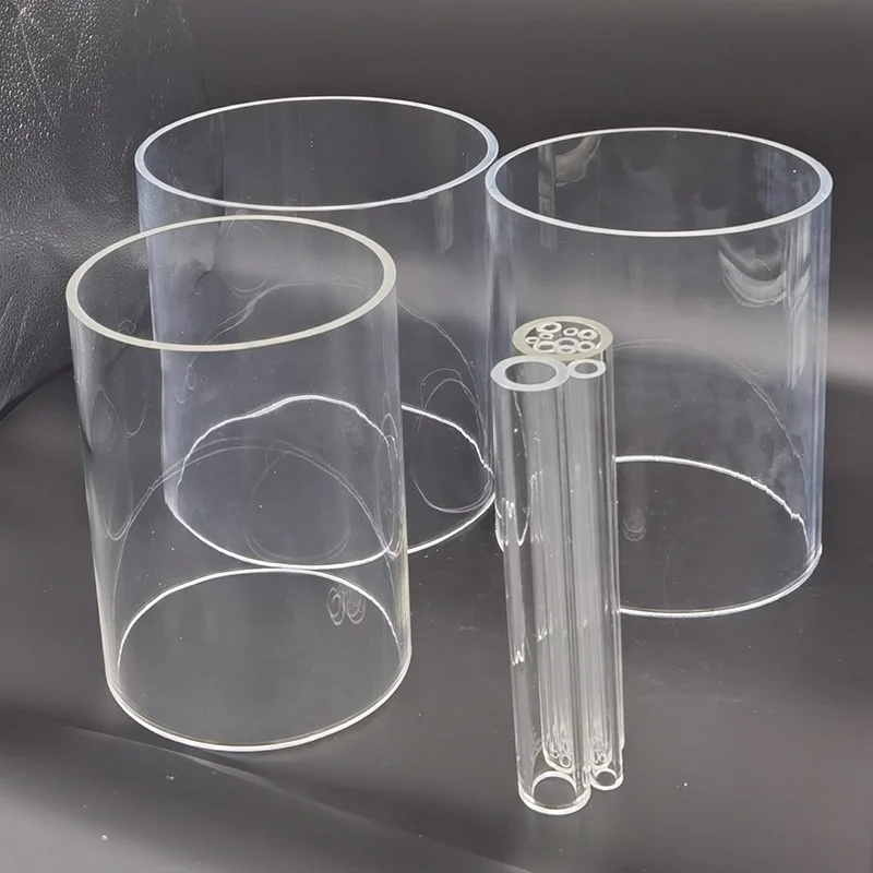 Ning E-Plastics Transparent Pmma Rods Custom Size Cast Clear Acrylic Sheet Tubes