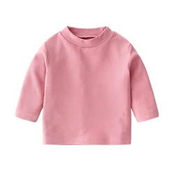 Оптовая продажа, новинка весны 2020, стильный Повседневный пуловер, детская одежда, детская одежда, футболка с длинным рукавом для маленьких девочек