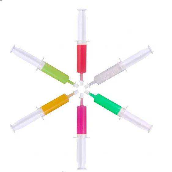 1.5oz disposable PP party Jello Shot Syringes with lids
