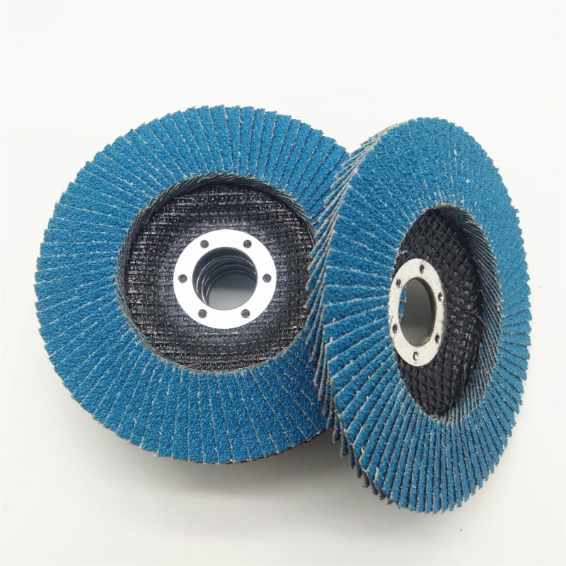 Sharpness Disc Flap Wheel 4 1/2 Inch Sanding Grinding for Polishing Stainless Steel