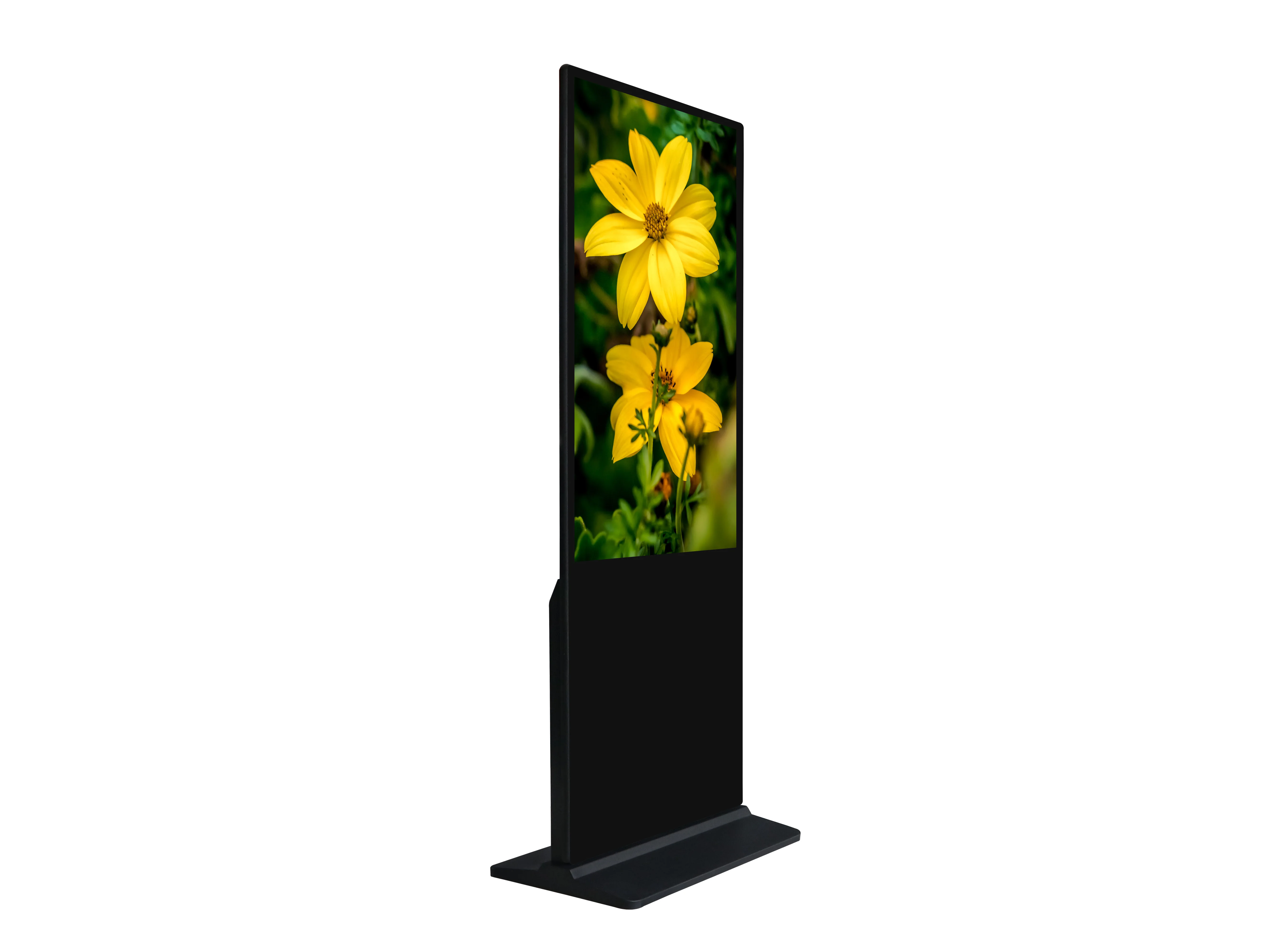 Floor Standing 32/43/49/55/65 Inch Lcd Advertising Player 4K Vertical Monitor Totem Touch Screen Kiosk Display Digital Signage