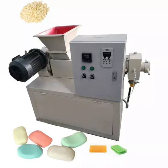 small soap plodder extruder machine mini soap making machines/Toilet laundry soap production line