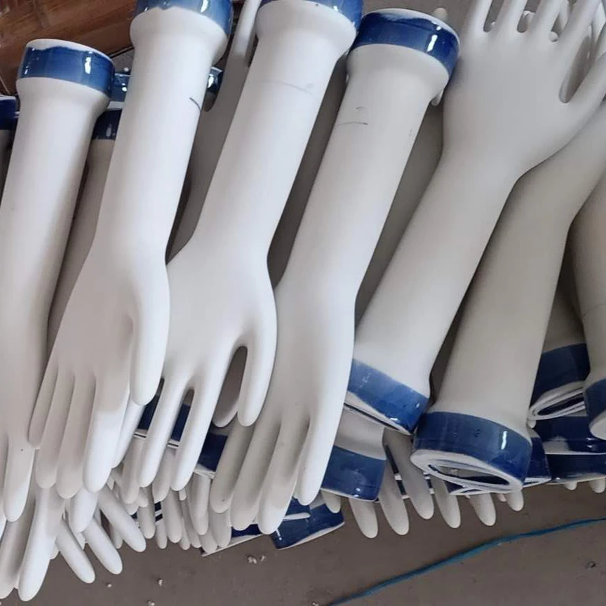 Full size Surgical Porcelain Mold Ceramic Glove Mold Wholesale