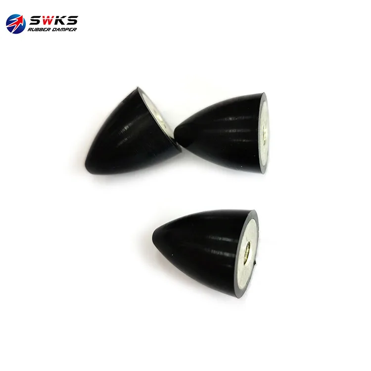 Neoprene CR Conical Rubber Bumpers Rubber Damper Mount Rubber Feet