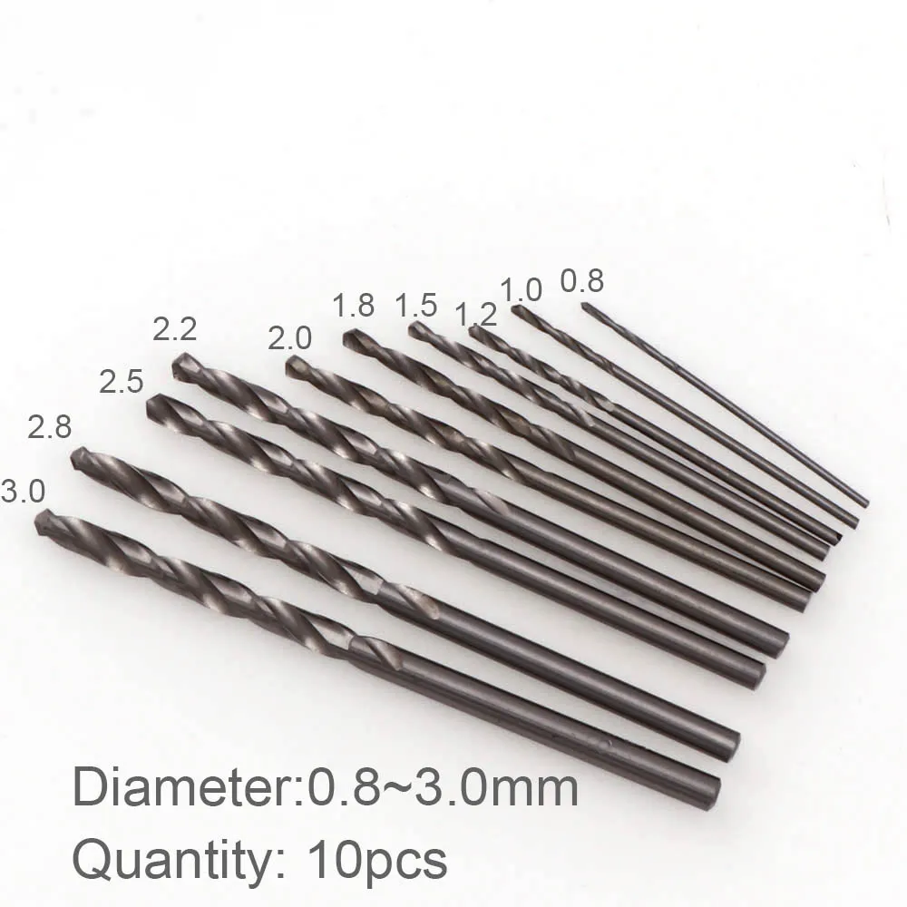 Metal Hand Drill Jewelry Tool  Equipments UV Resin Silicone Mold Tools and 0.8mm-3.0mm High Speed Steel  Drill Screw