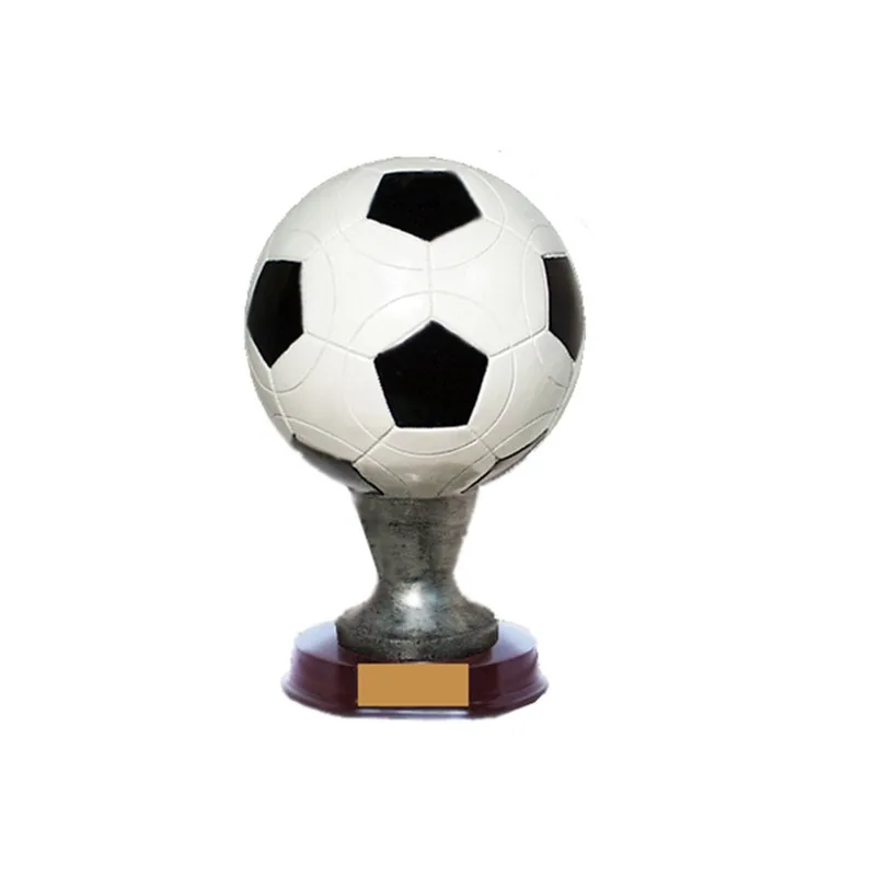 Polyresin mini soccer shoe boot award trophy cups
