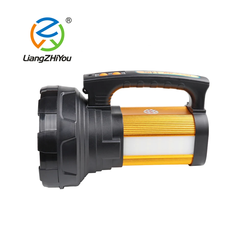 Portable rechargeable marine led searchlight
