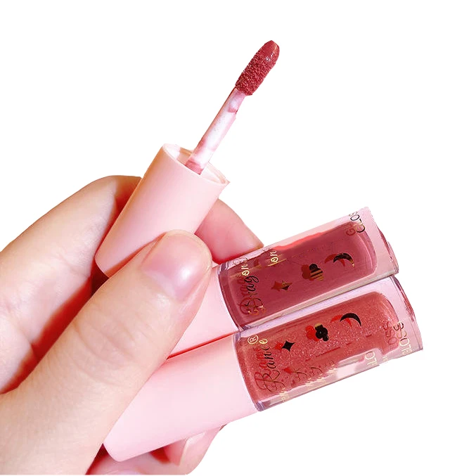 Glossy Mirror Hydrating Lip Glaze Lipstick for Students Honey Moisturising Glaze Graffiti Jelly Lip Colour