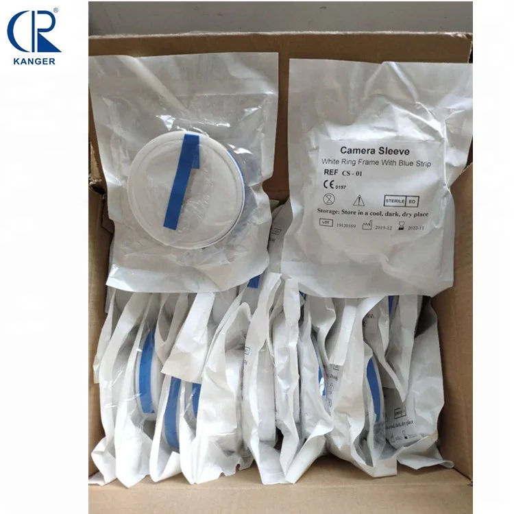Tonglu Surgical Laparoscopic operation Safe Plastic Disposable Camera Sleeves