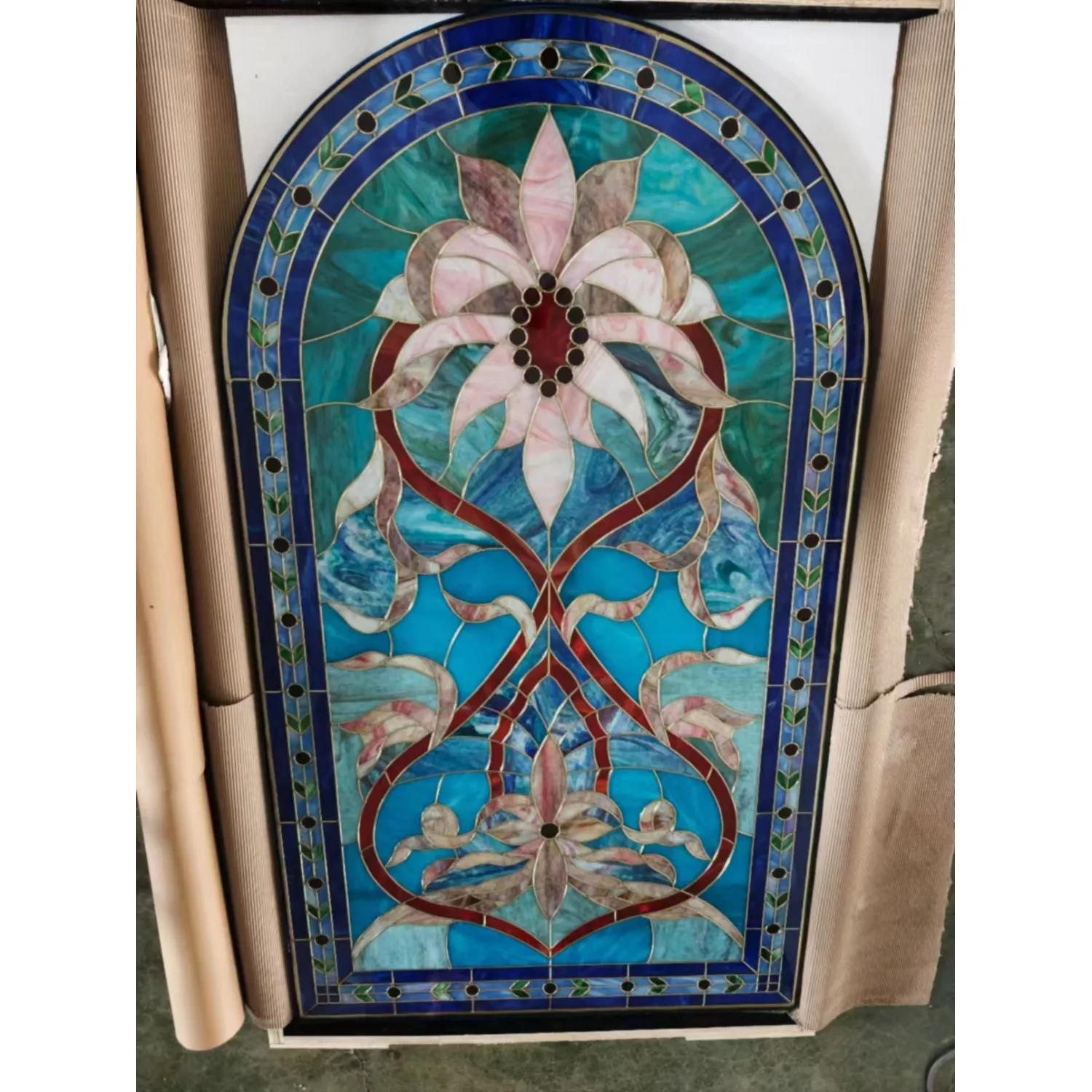China Window Manufacturer Fashion Frosted Glass for Bathroom