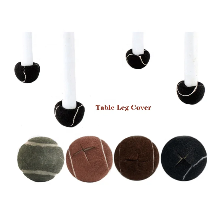 
Wholesale Cheap Custom Table Leg Cover Chair Legs Protective Covers Tennis Ball 