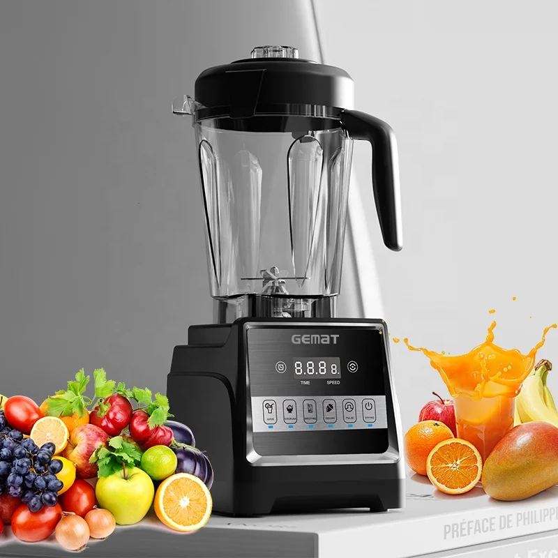 new design best price high quality power blenders and juicers vitamin salad blender double cup touch screen digital blender