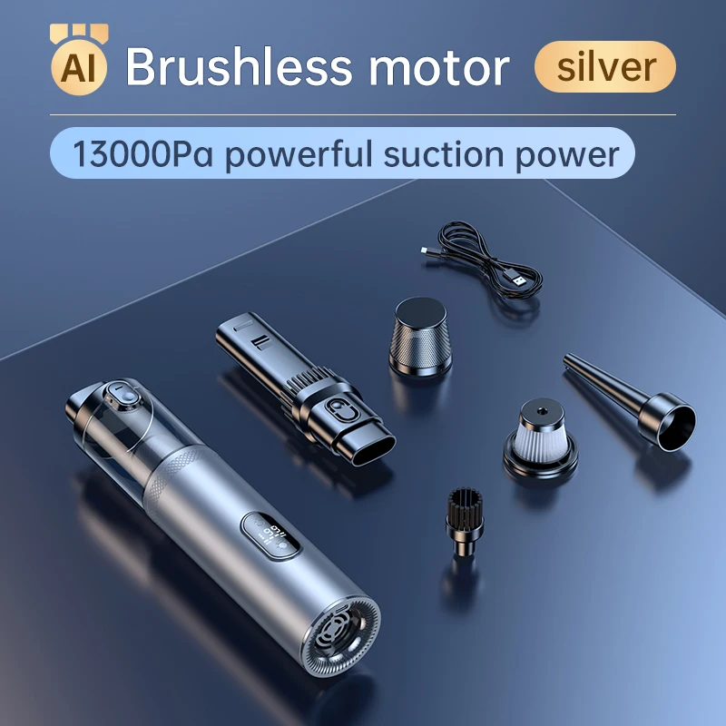 Powerful electric cordless air duster 2 in 1 Air Blower & Vacuum Cleaner Portable Compressed Air Duster 13000PA vacuum cleaner