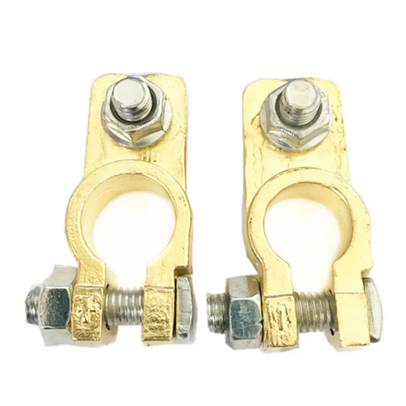 Auto Vehicle Parts Brass Battery Terminal Clips Connector
