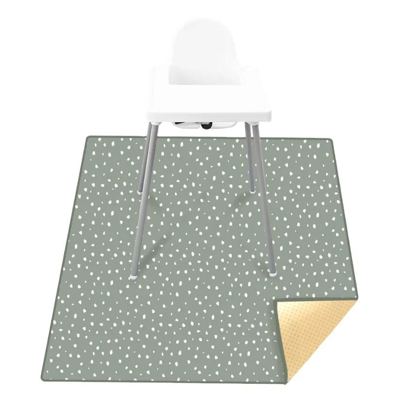 Happyflute waterproof infant anti-slip mat bathroom  100% polyester kids floor mats outdoor picnic baby play mat