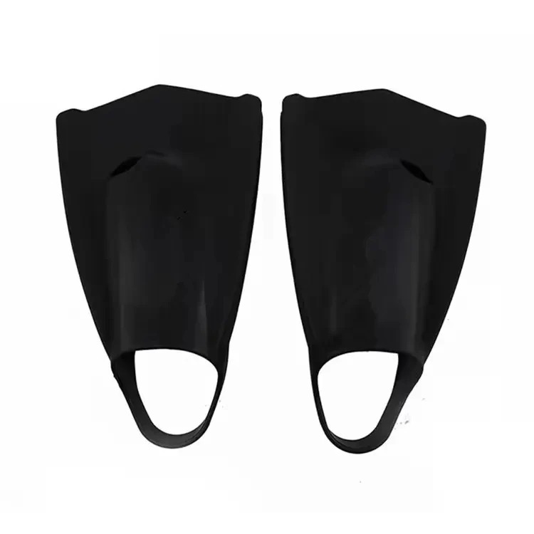 Wholesale Soft Silicone Freediving Flippers Us Divers Scuba Swimming Short Shoes Fins Custom Logo Swim Training Fins