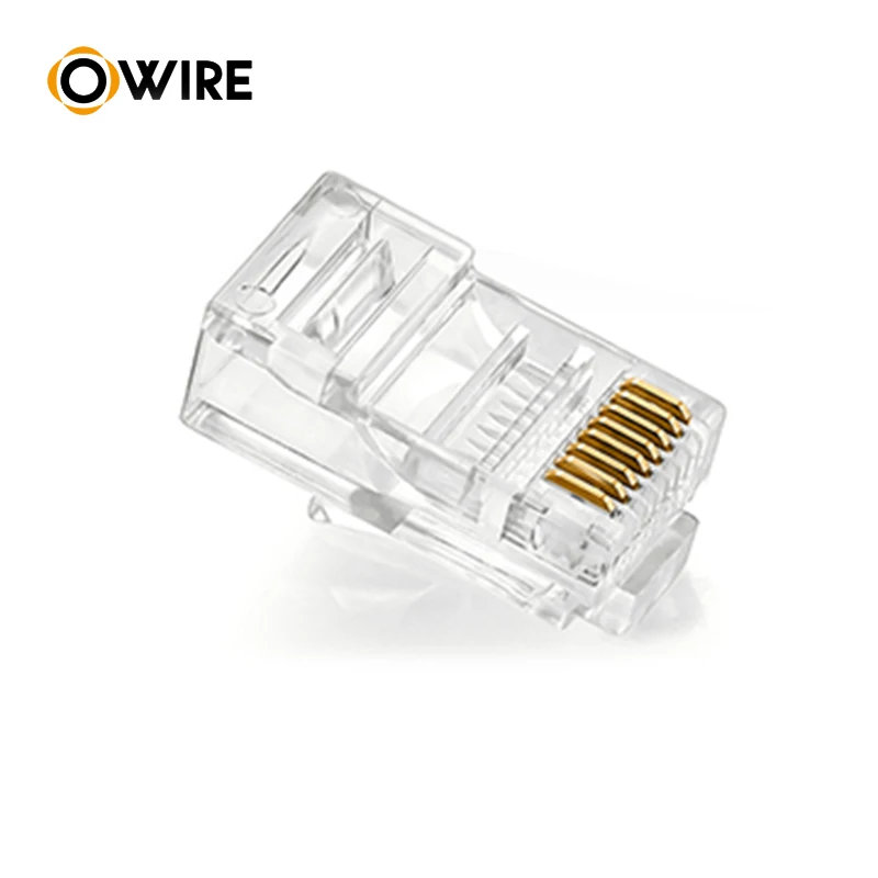  Лучший мини-разъем Cat6 Cat5 Rg45 металлический 8 Pin цена Ethernet Rj45