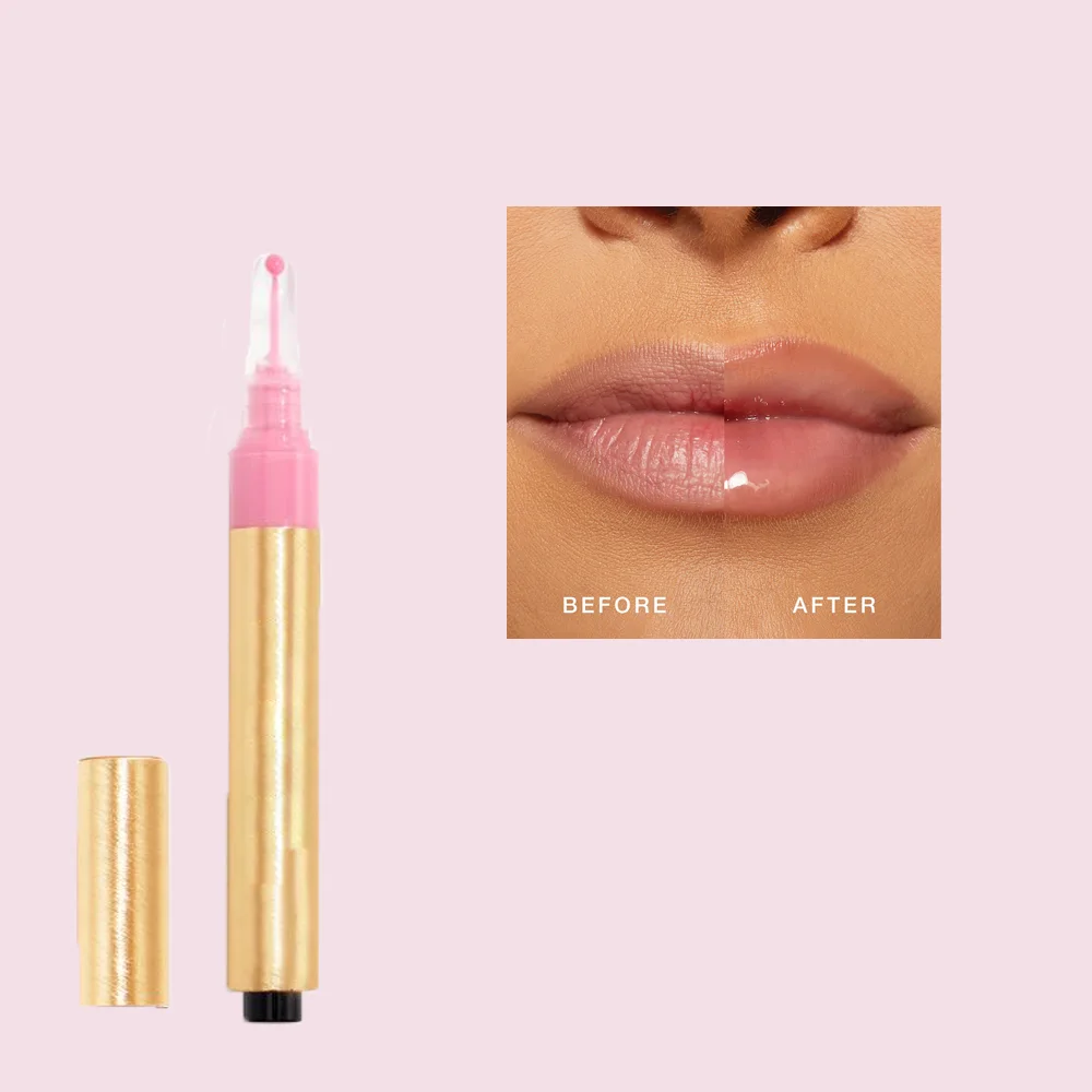 No stings attached instant plump hyaluronic acid lip plump plumer gloss private label