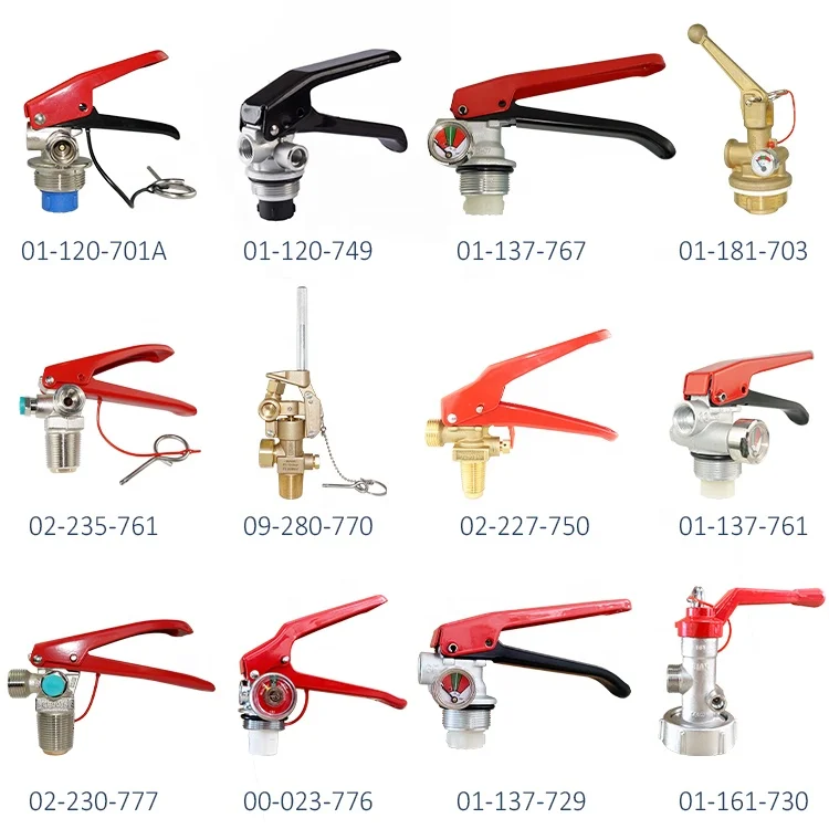 SiAN Valve Manufacturer OEM Accept Safety High Quality Fire Accessories Aluminum Extinguisher ABC Dry Powder Valve