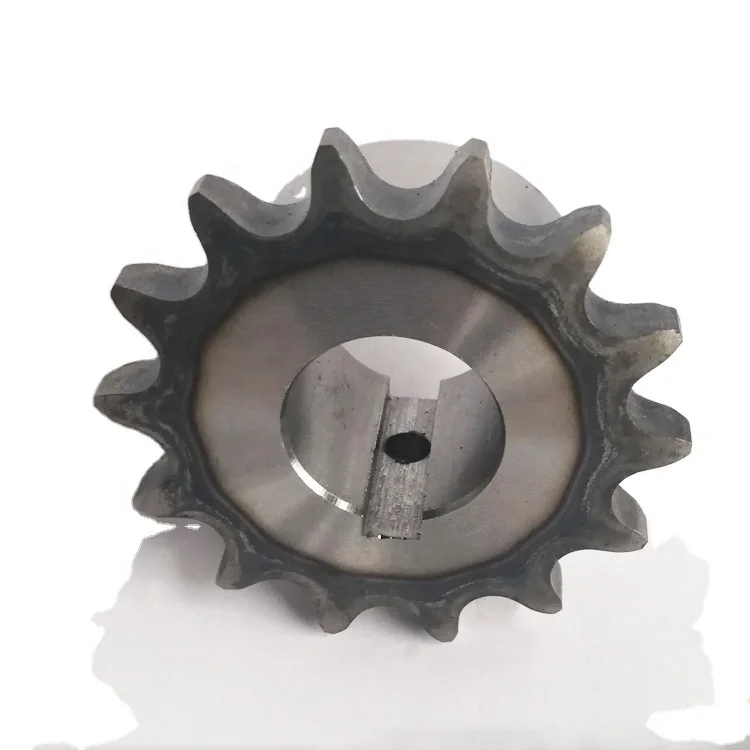 
High precise custom wholesale steel material teeth tapered bore simplex sprocket 