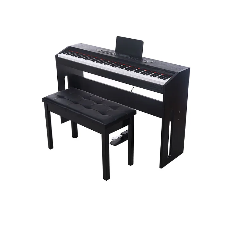 HUASHENG New Arrival 88 Key Weighted Keyboard Digital Piano Musical Instruments Piano Hammer Action for Juniors Adult