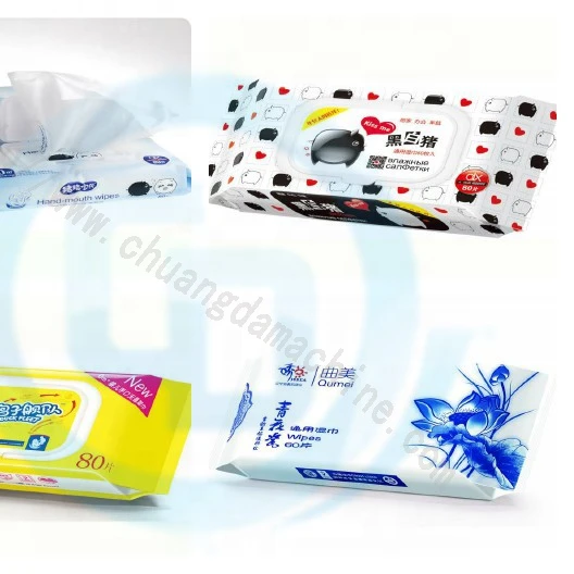 High Speed Baby Wet Wipe Making Machine  For 30-120pcs