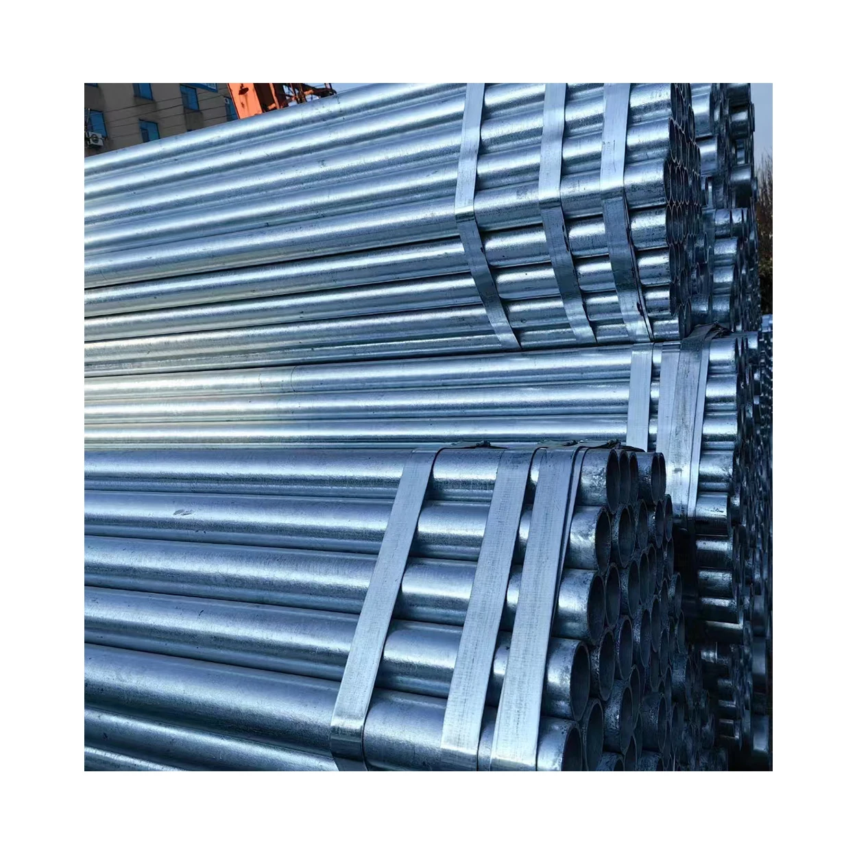 1' Hot Dipped Zinc Coating Welded Pipe