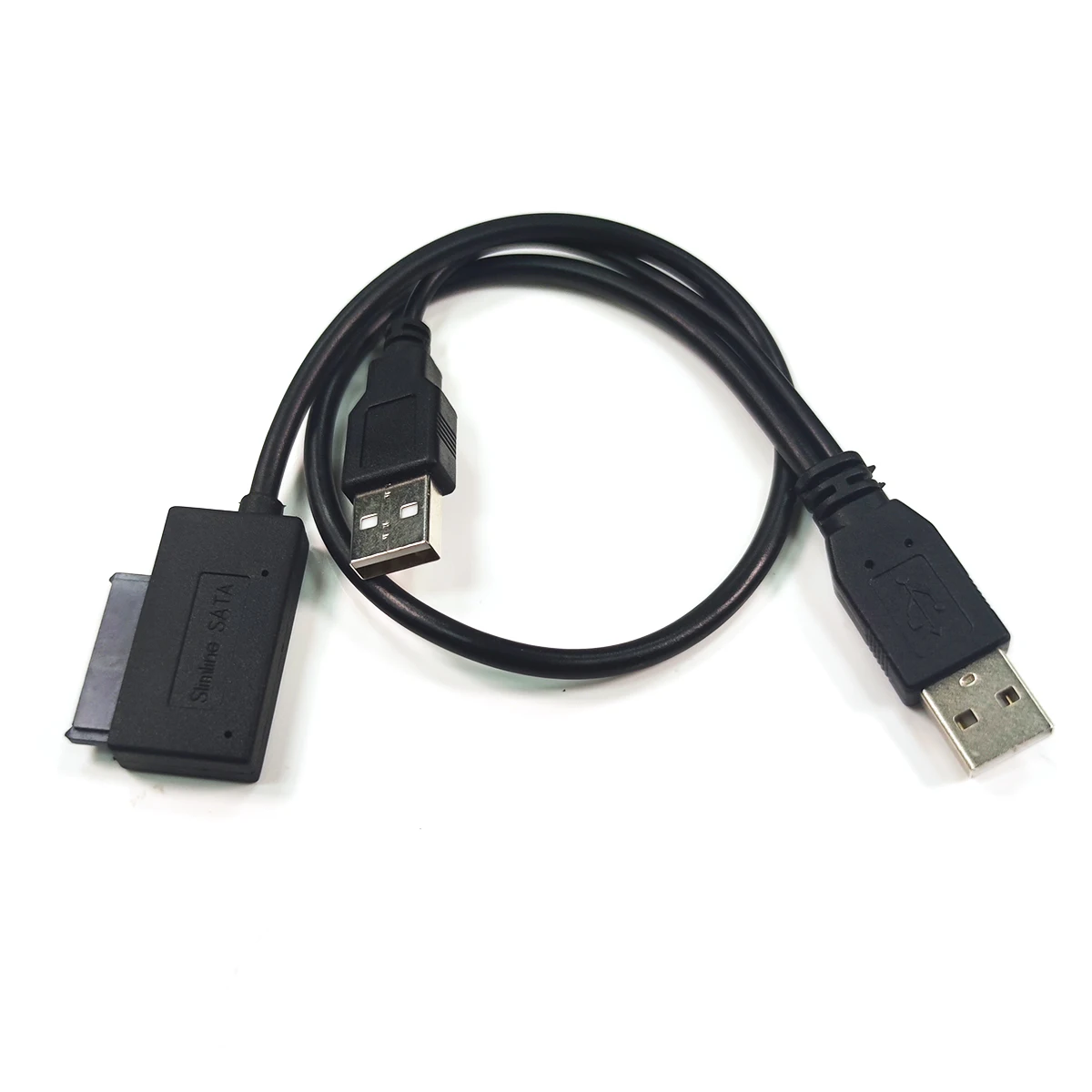 USB 2.0 to SATA 6 + 7 13 Pin USB to SATA Slimline Slim Cable Cord For Notebook External Hard Disk Drive HDD Caddy Notebook DVD