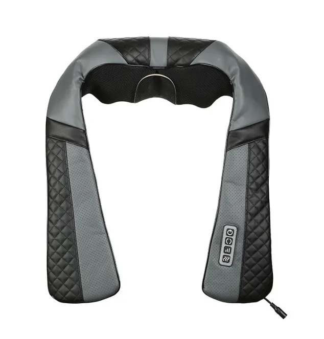 Shiatsu Back and Neck Massager with Heat, Deep Kneading Electric Massage Pillow for Shoulder, Foot, Neck