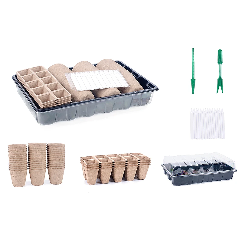 Garden supplies and Garden accessory growing nursery set and plant kit