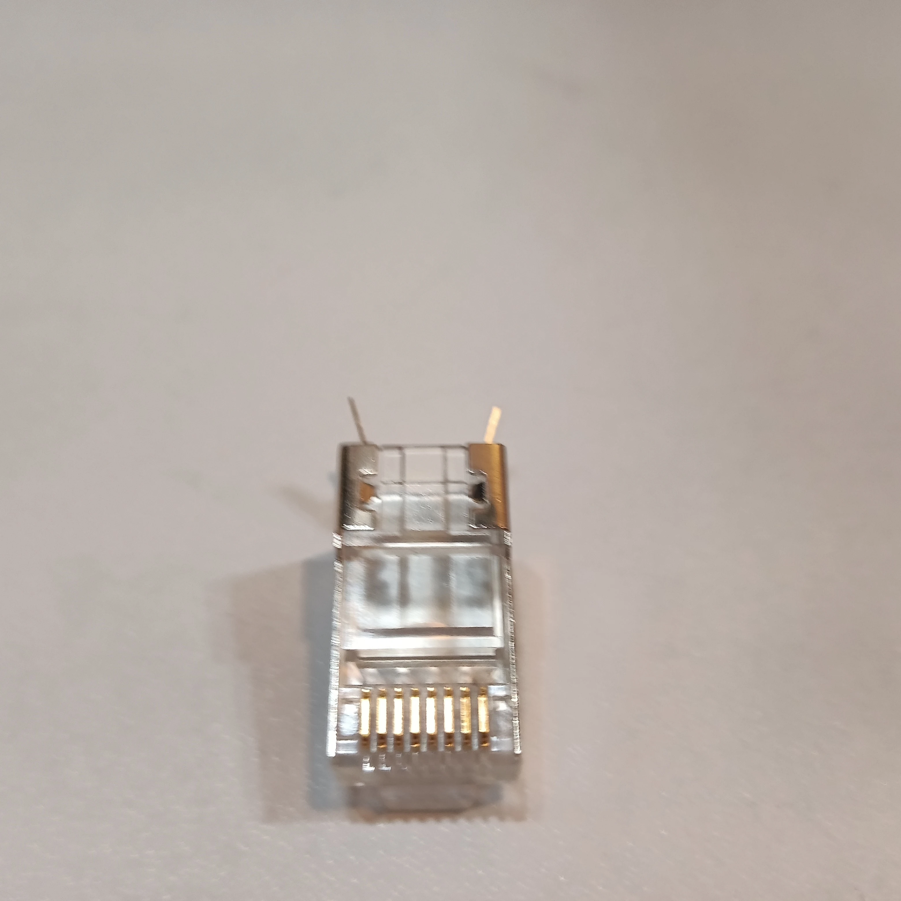 whole sale plug male connector STP FTP 8p8c  plug for cat7 RJ45 connector