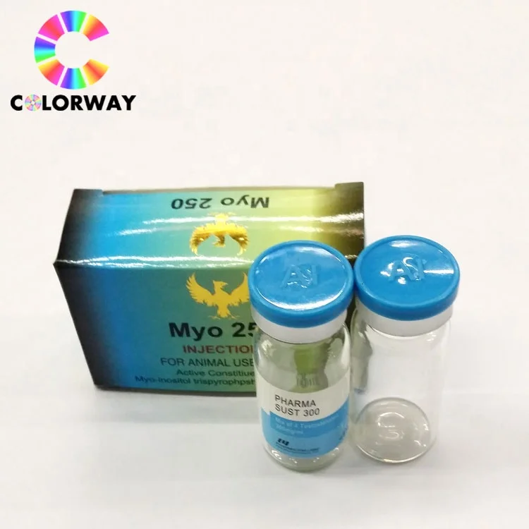 custom sterile pharmaceutical use steroids 2ml 5ml 10ml hologram vial labels and box pill oral steroids injection
