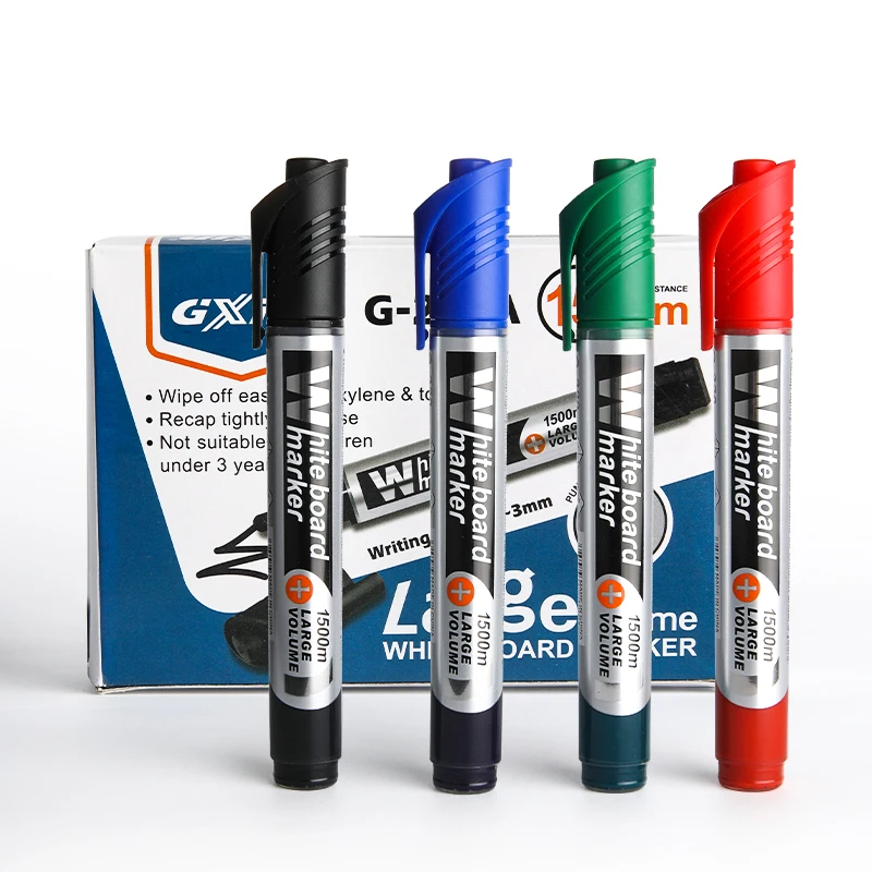 Gxin G-220A High Quality and Durability dry erase Writing Smoothly Easily Erasable whiteboard marker for school