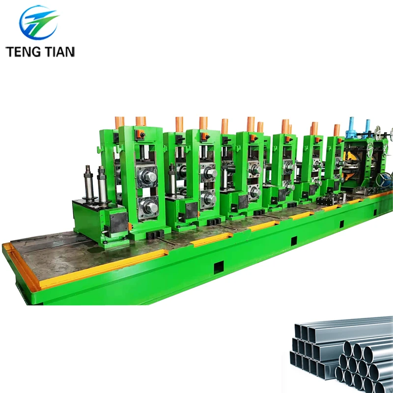 Steel Tube Making Equipment Steel Pipe Mill Line for Sale and Pipe Rolling Making Machine Production Line ERW