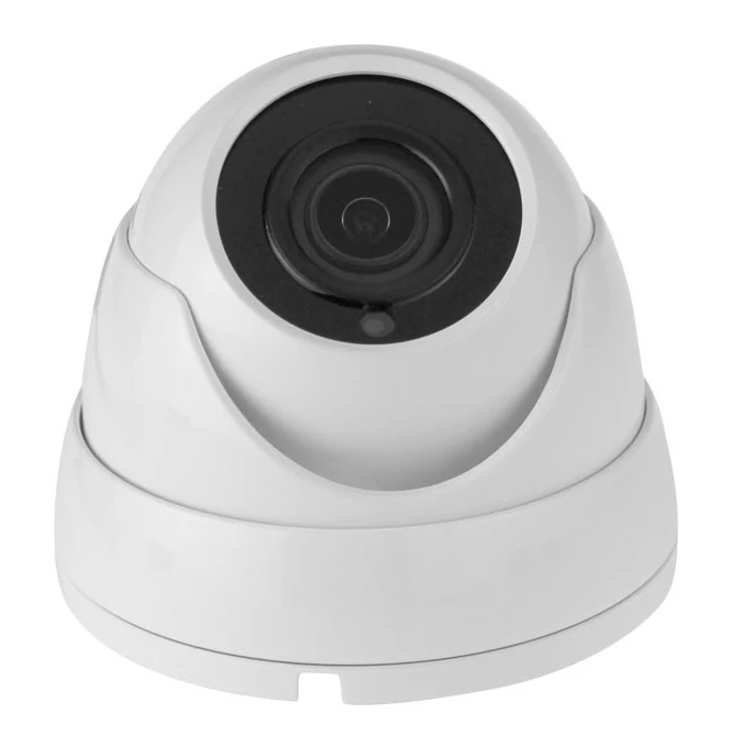 Металлическая купольная сетевая мини-камера видеонаблюдения 5 Мп H.265 + IP-камера 3,6 мм 30 м ночное видение IP66 водонепроницаемая