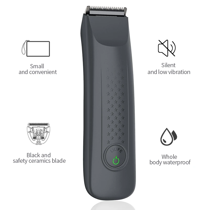  Беспроводная водонепроницаемая электрическая машинка для стрижки волос Skinsafe usb