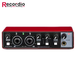 Высококачественная профессиональная аудиокарта с функцией живого звука