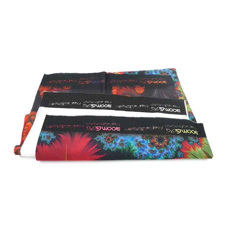Wholesale Customised Cotton Polyester Fabric Square Screen Digital Printing Scarf OEM Design Custom Made Personal Logo Bandana