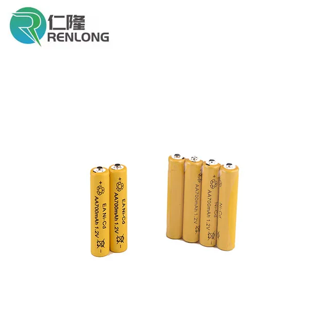 Manufacturer Wholesale nicd batteries rechargeable 800Amh AAA 1.2v AA BATTERIES