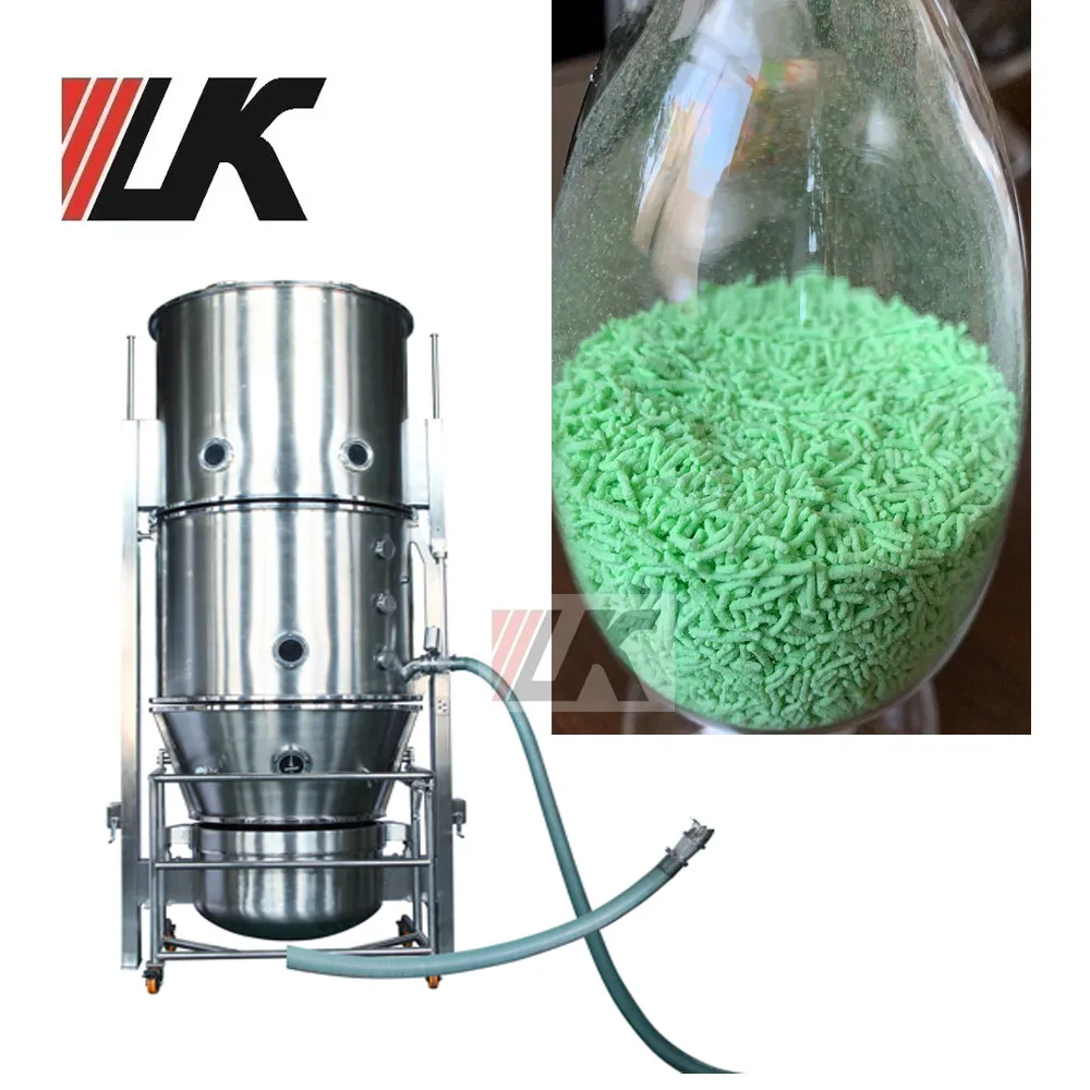 
FL-160 vibrating pharmaceutical powder fluidized bed dryer 