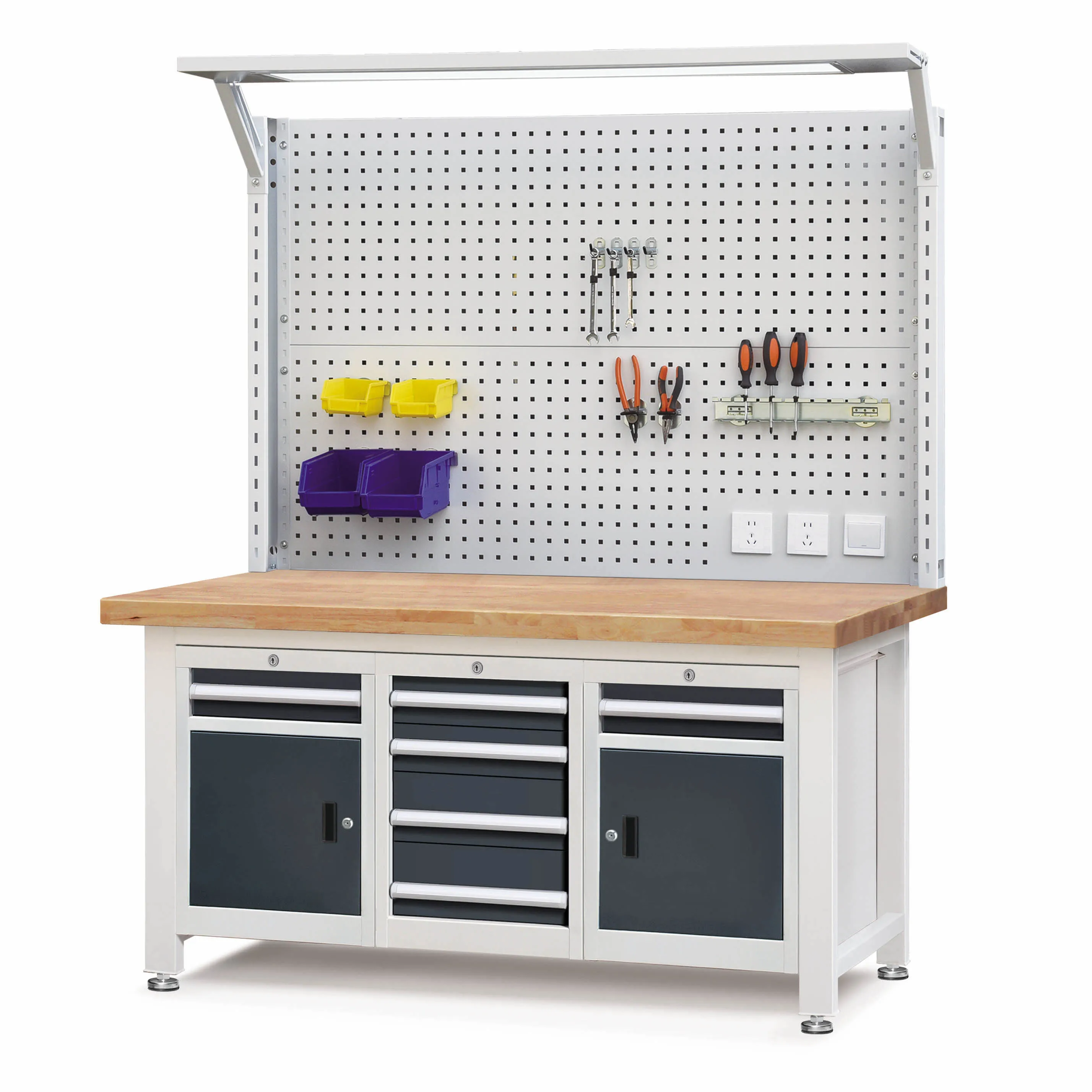 Rockben Professional customizable heavy duty metal steel garage tool cabinet