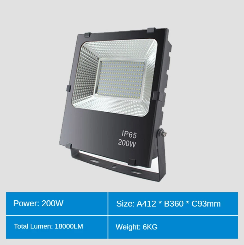 Outdoor 220 Volt Ip65 Waterproof Led Flood Light 30w 50w 100w