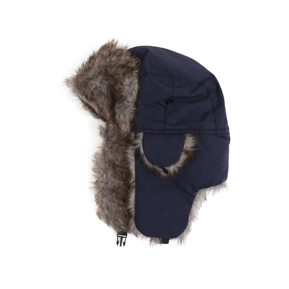 Neutral Lei Feng cap plush windproof ear protection ski cap warm riding cap