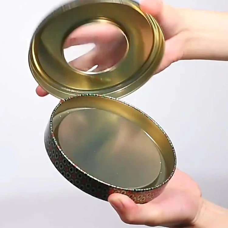 Hot Sale Metal Packaging saffron container Saffron Tin Box