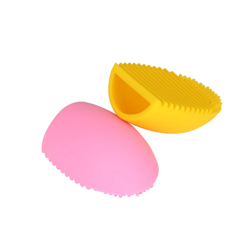 
Cute Heart Shaped Easy Removes Color From Brushes Cleaner Pad Cosmetic Brush Cleaning Mat Silicon 