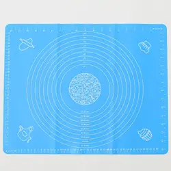 50x40cm Silicone Baking Mat for Pastry Rolling Dough with Measurements