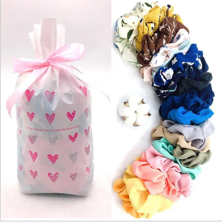 
Bestseller cheap 20 pack elastic velvet hair scrunchies various colors ponytail holder for women hair ties 