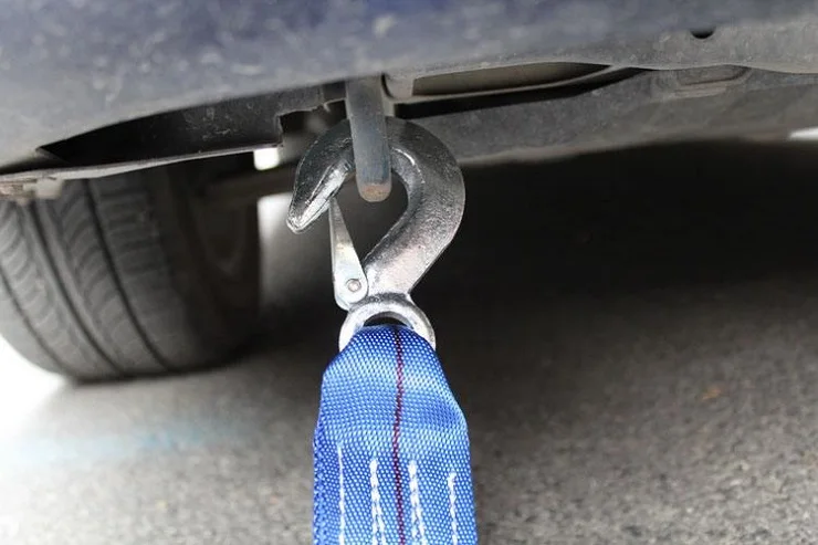 Wholesale manufacturer Snap hooks 1 inch 1000 Lbs Polyester Tow Strap